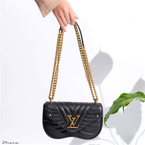 lv new wave chain bag pm price|louis vuitton wave bag size.